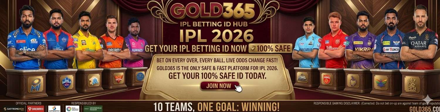 IPL Betting ID – Get Your Gold365 IPL Betting ID Now 100% Safe