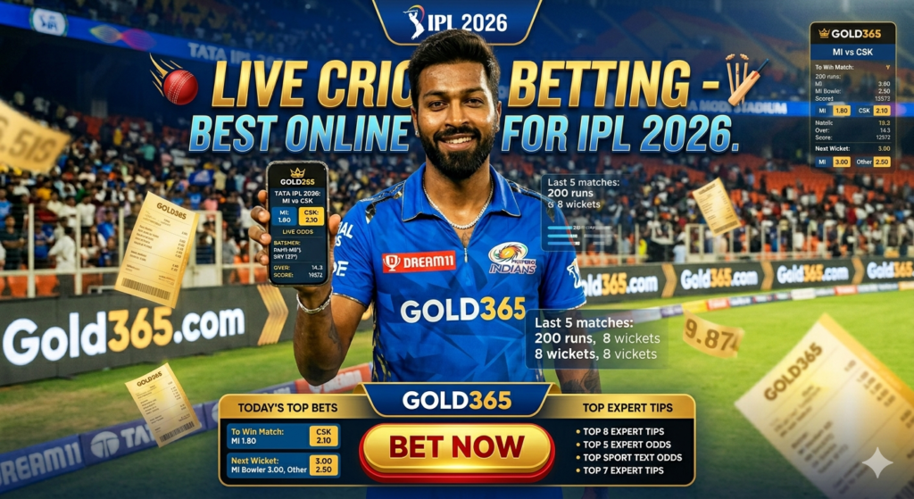 Live Cricket Betting – Best Online Cricket Betting Site & Tips for IPL 2026