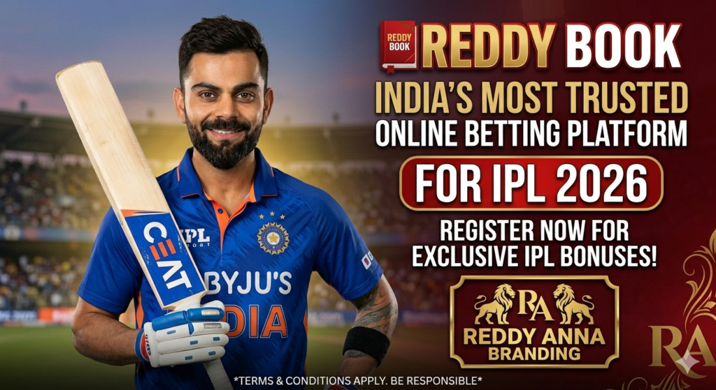 Reddy Book – India's Most Trusted Online Betting Platform for IPL 2026