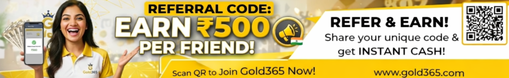 Gold365 referral code