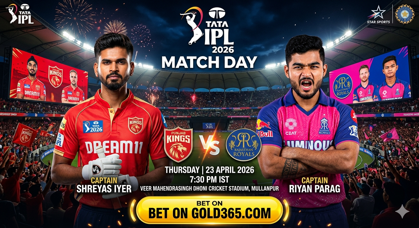 PBKS vs RR Toss & Match Prediction (100% Sure), Pitch Report, Captain Toss Analysis, Who will win today's IPL Match? – 40th Match IPL 2026