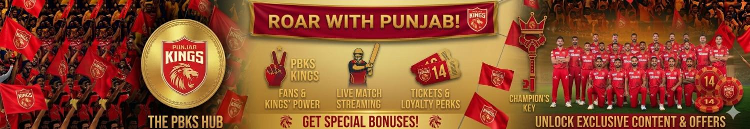 Punjab Kings (PBKS) Squad 2026